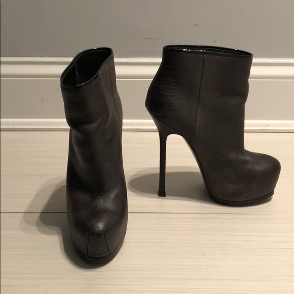ysl booties